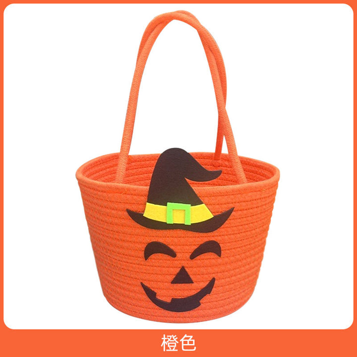 Dame Halloween Kurv med heksehatt-motiv Luvikno