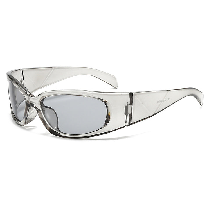 Dame sporty solbriller med moderne, ergonomisk design Luvikno