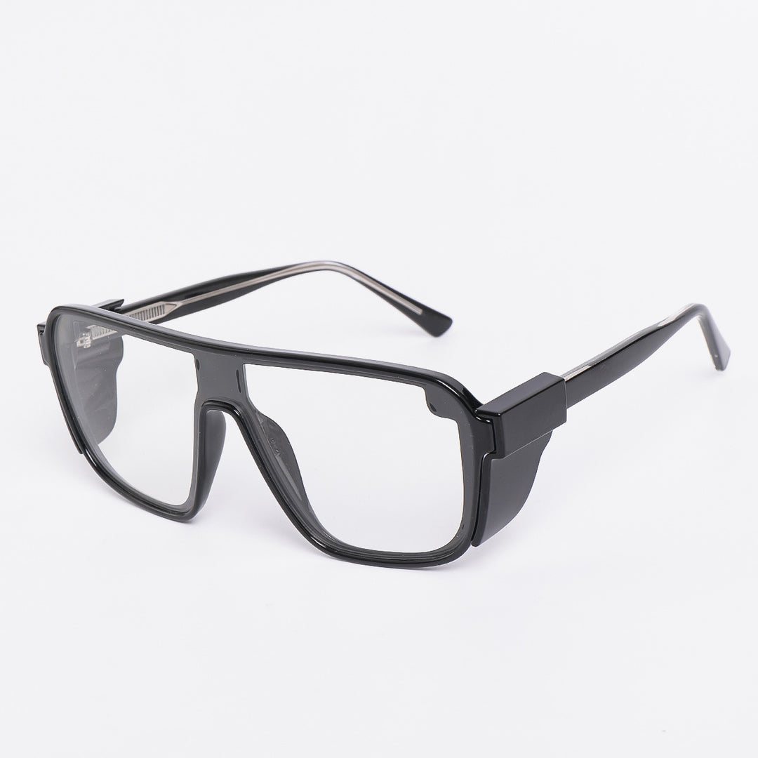 Dame sporty solbriller i futuristisk design med fargede linser Luvikno