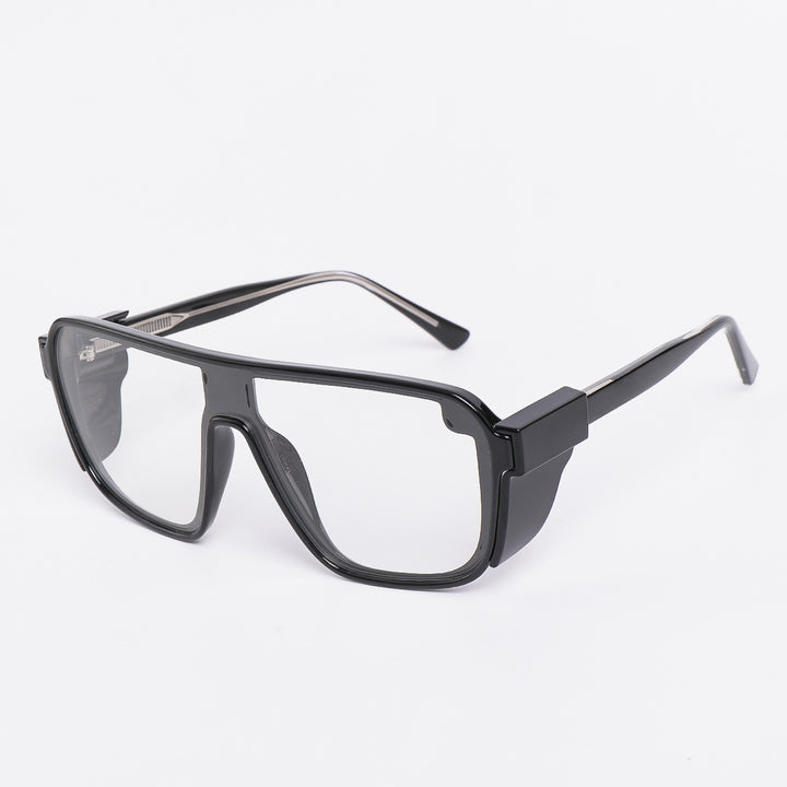 Dame sporty solbriller i futuristisk design med fargede linser Luvikno
