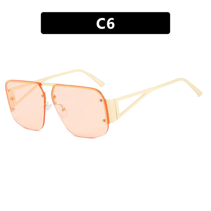 Damer optisk brille med elegant, geometrisk design og høykvalitets metallramme Luvikno