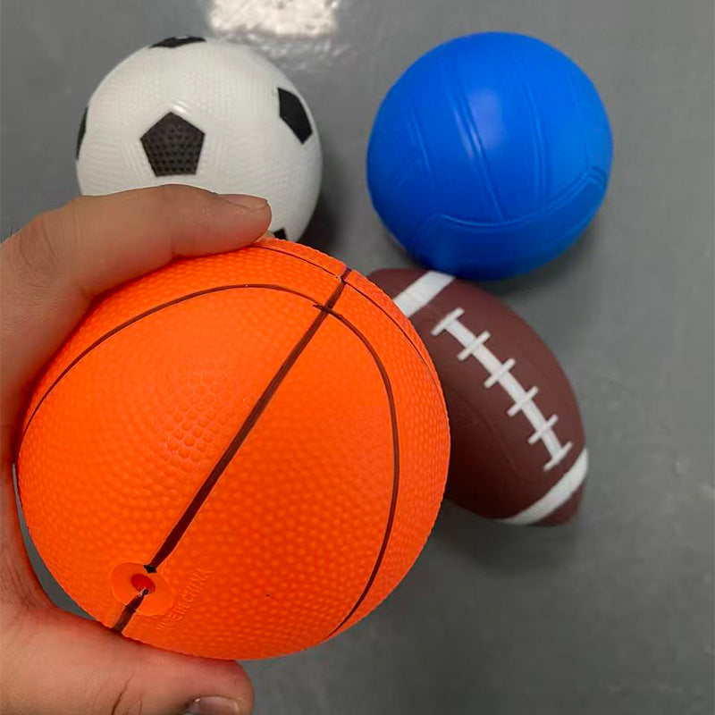 Unisex Sportsballsett i praktisk transportpose Luvikno