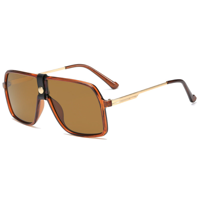 Dame oversized solbriller med stilramme og solbrillenglass Luvikno