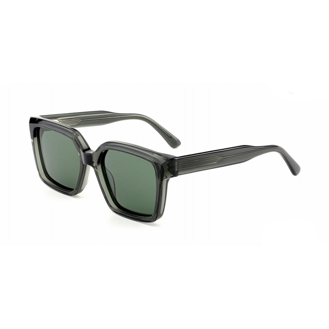 Damer moterik solbrille i markant kvadratisk design Luvikno
