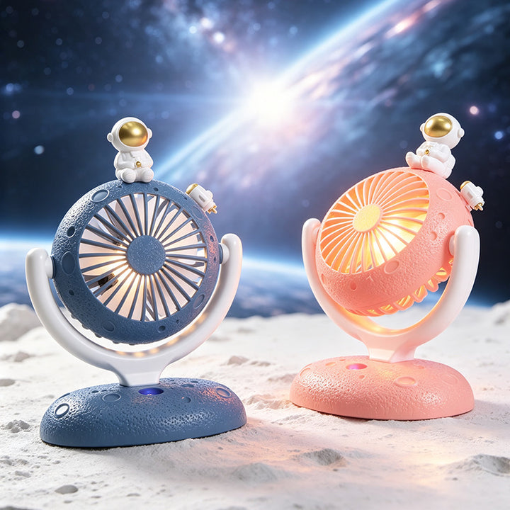 Dame Bærbar USB Bordvifte med kreativt Astronautdesign Luvikno