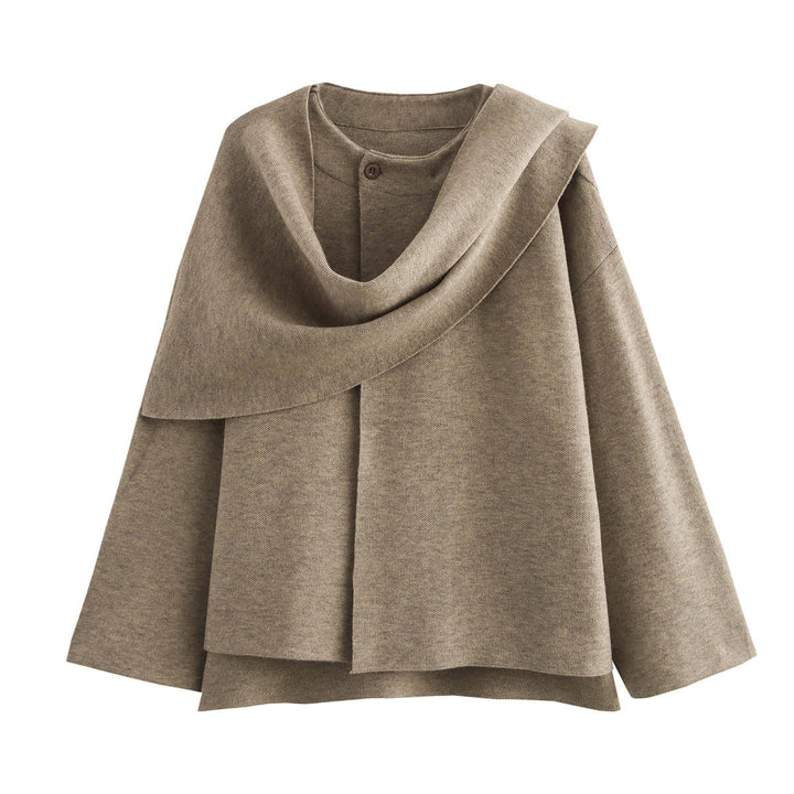Luvik | Oversized jakke med skjerf - Behagelig og varm - Perfekt for vinteren