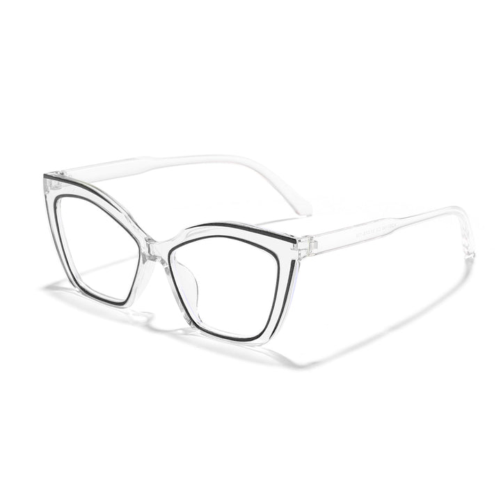 Dame ekstravagante Cat-Eye solbriller Luvikno