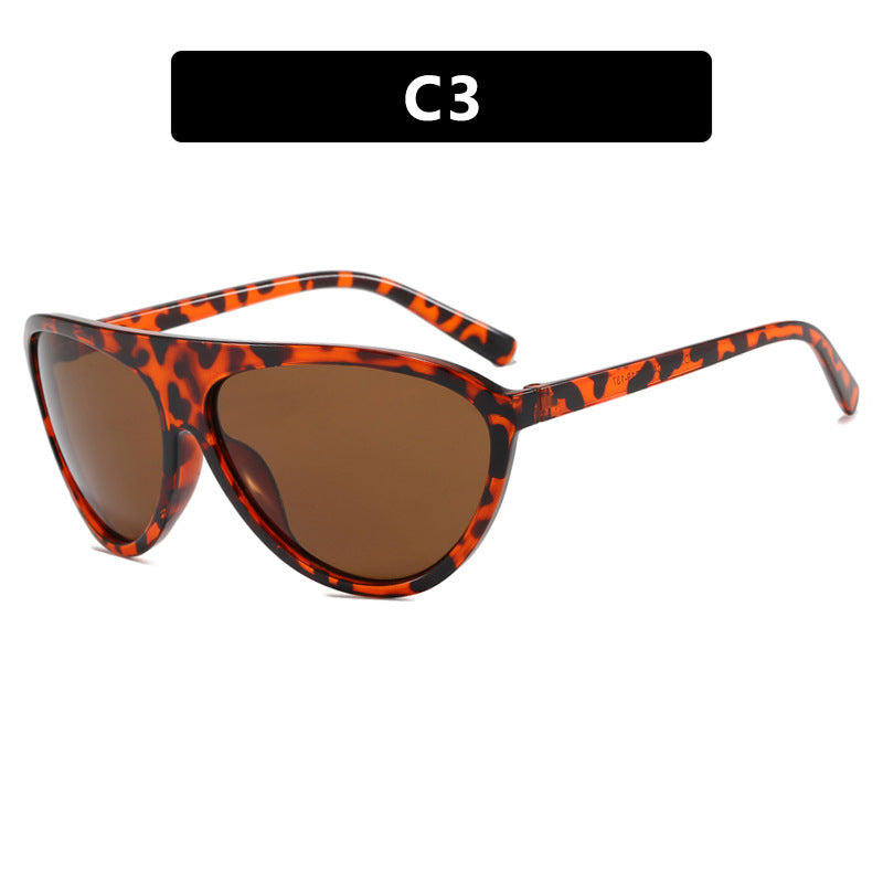 Damer Sportslig Solbrille med moderne beskyttelsesdesign Luvikno