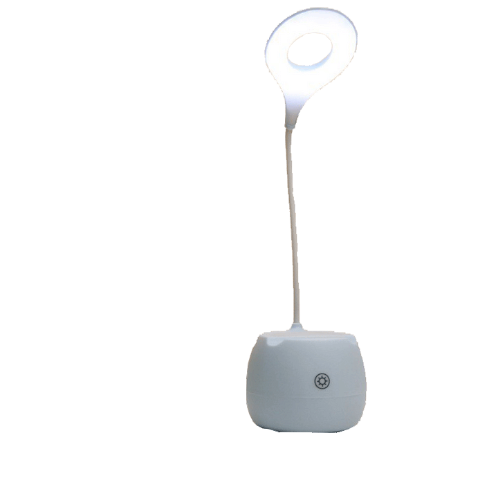 Dame LED skrivebordslampe med fleksibel arm Luvikno