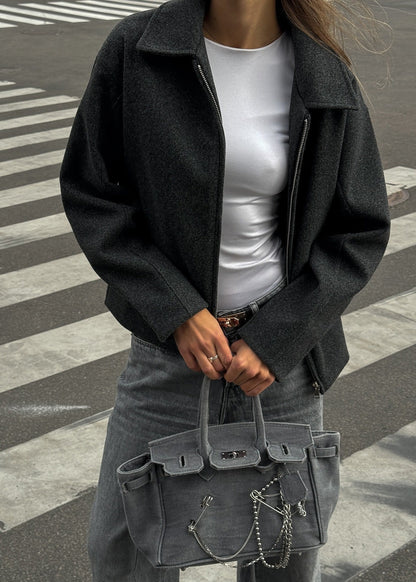 Luvik | Villasekoite Vetoketjullinen Takki