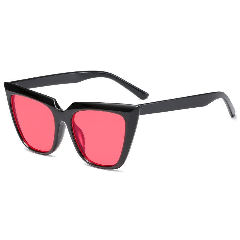 Damer Geometrisk Oversized Solbrille Luvikno