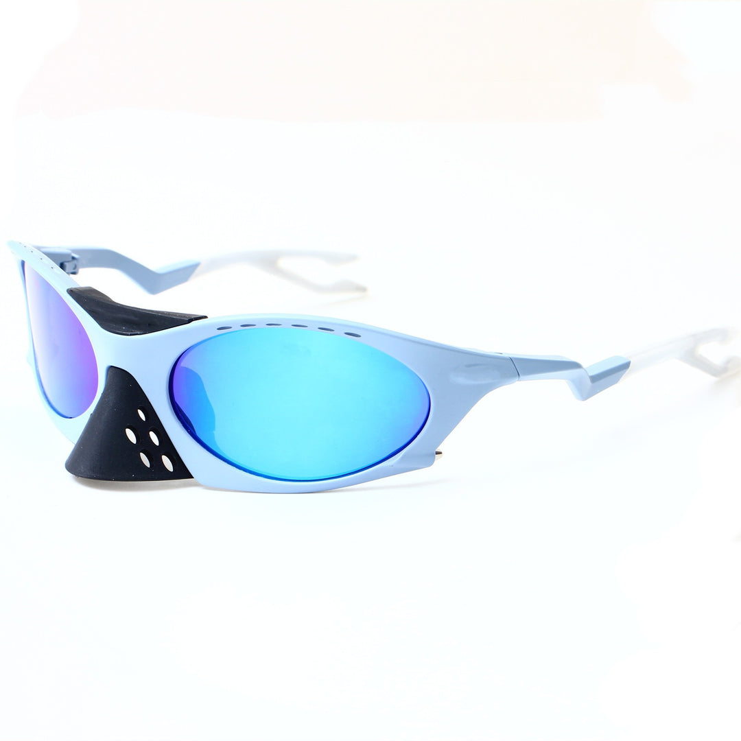Damen Sporty Multilinsen-solbrille med ventilasjonssystem Luvikno