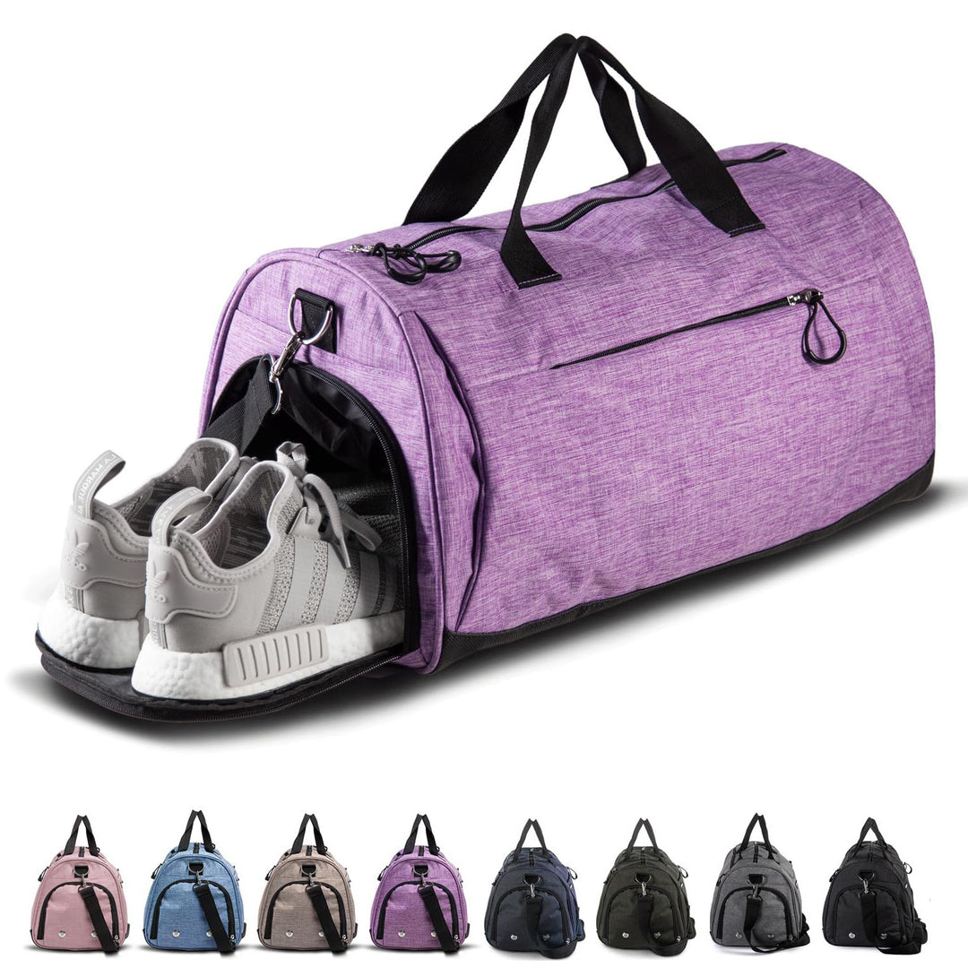 Dame sport bag med separat sko rom Luvikno