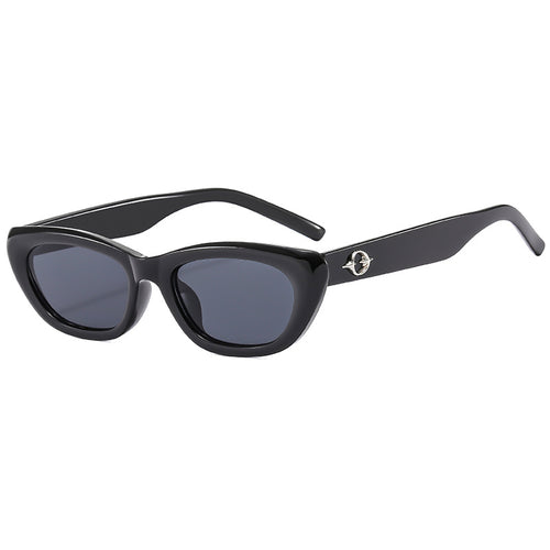 Dame eksklusive cat-eye solbriller med stilige detaljer Luvikno