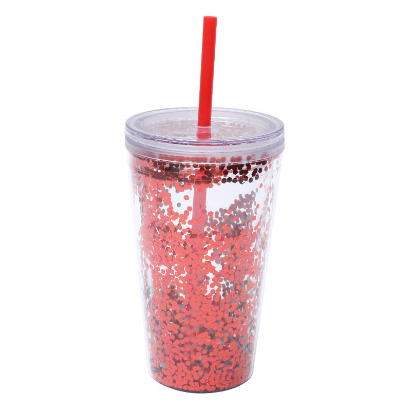 Unisex Glitter Becher Luvikno