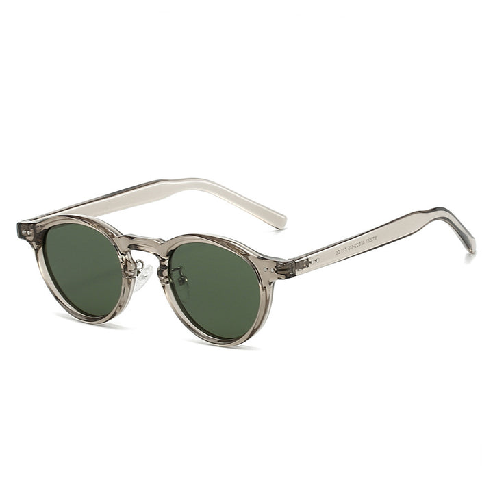 Dame Retro-Rundsolbrille Luvikno