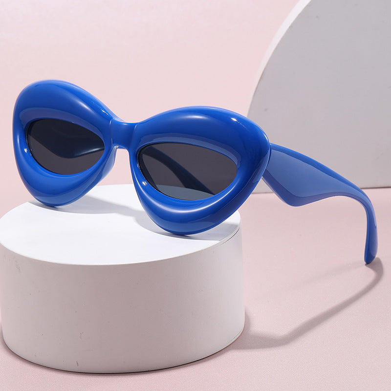 Dame kreative designer solbriller i cat-eye stil Luvikno