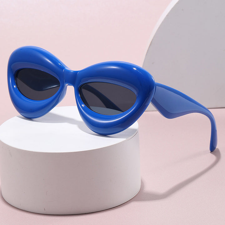 Dame kreative designer solbriller i cat-eye stil Luvikno