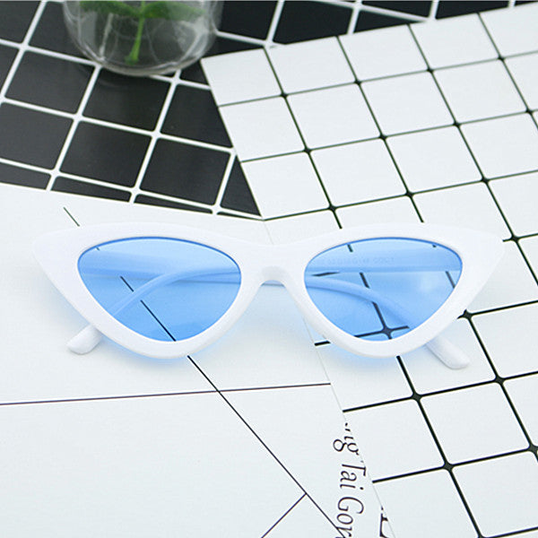 Dame Cat-Eye solbrille med elegant design og UV-beskyttelse Luvikno