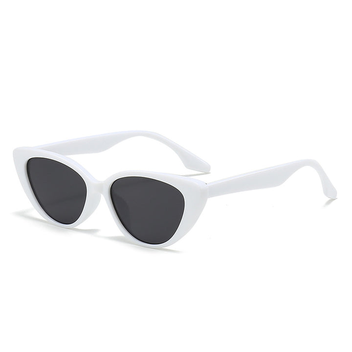 Dame stilige Vintage-solbriller i Cat-Eye-stil Luvikno