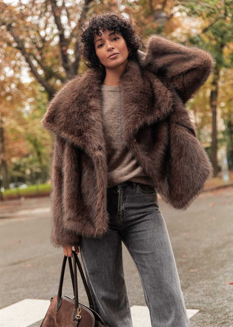 Luvik | Luksus Faux Turkis Takki