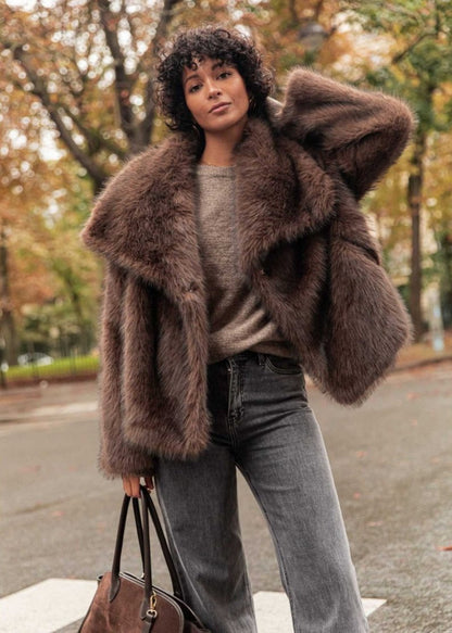 Luvik | Luksus Faux Turkis Takki