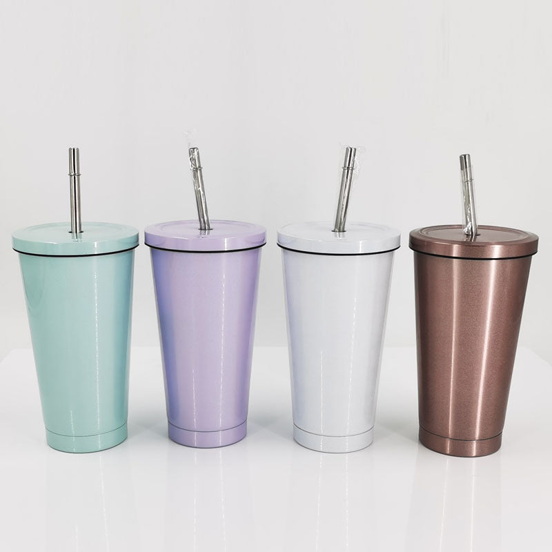 Damer Bærbar Rustfritt Stål Tumbler Luvikno