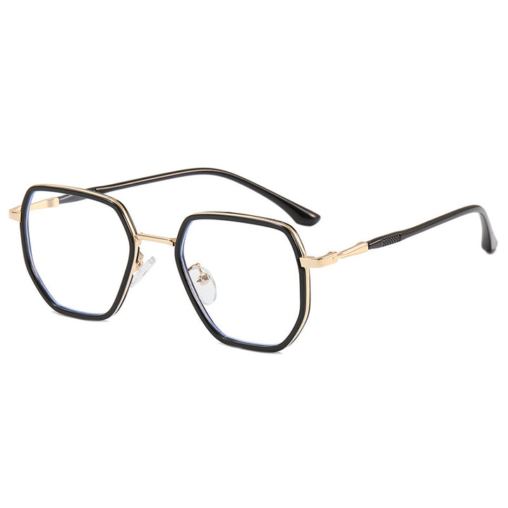 Dame geometrisk solbrille med elegant glassdesign Luvikno