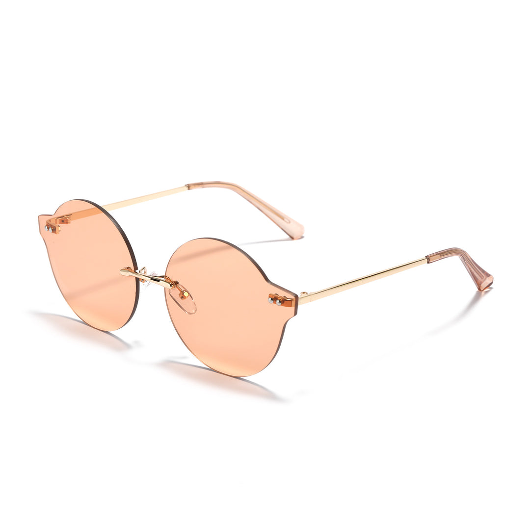 Dame solbrille i unikt, elegant design Luvikno