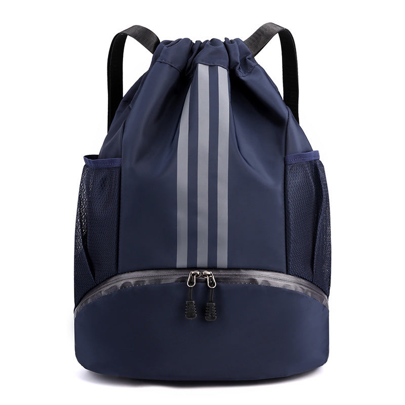 Unisex Sporty Ryggsekk med Reflekterende Striper Luvikno