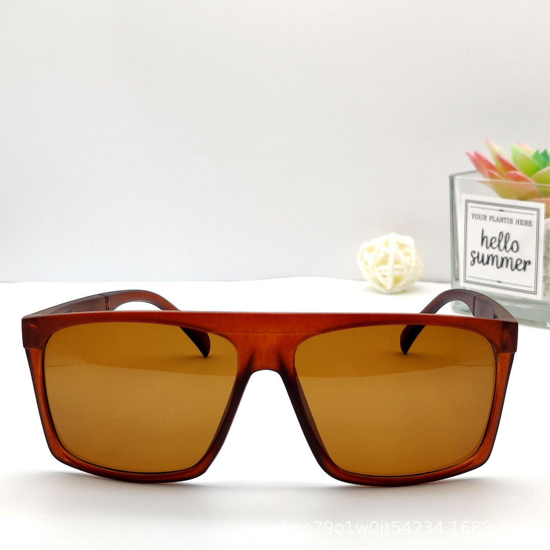 Dame Retro Oversized-solbrille Luvikno