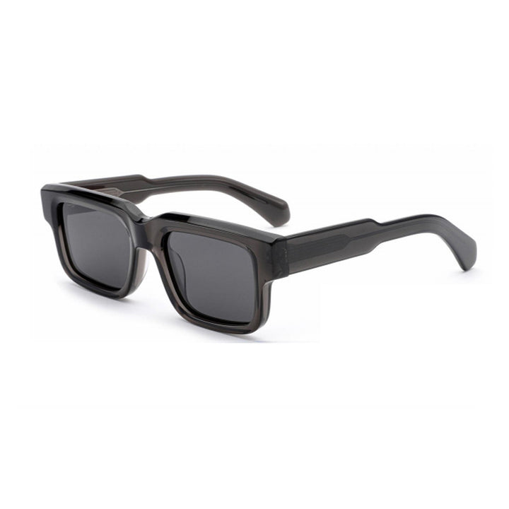 Dame kvadratisk solbrille med komfortabel, robust ramme Luvikno