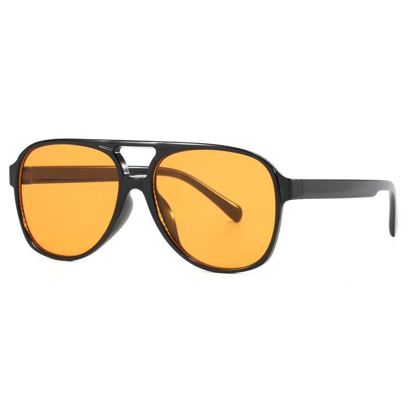Dame Oversized Solbrille med sportslig design Luvikno