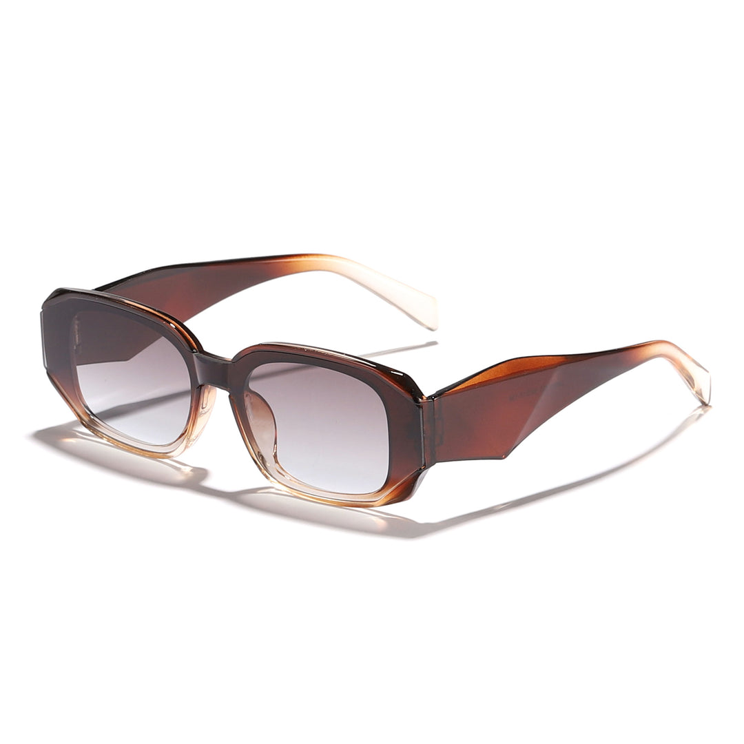 Dames moteriktig solbrille i kantet design med UV-beskyttelse Luvikno