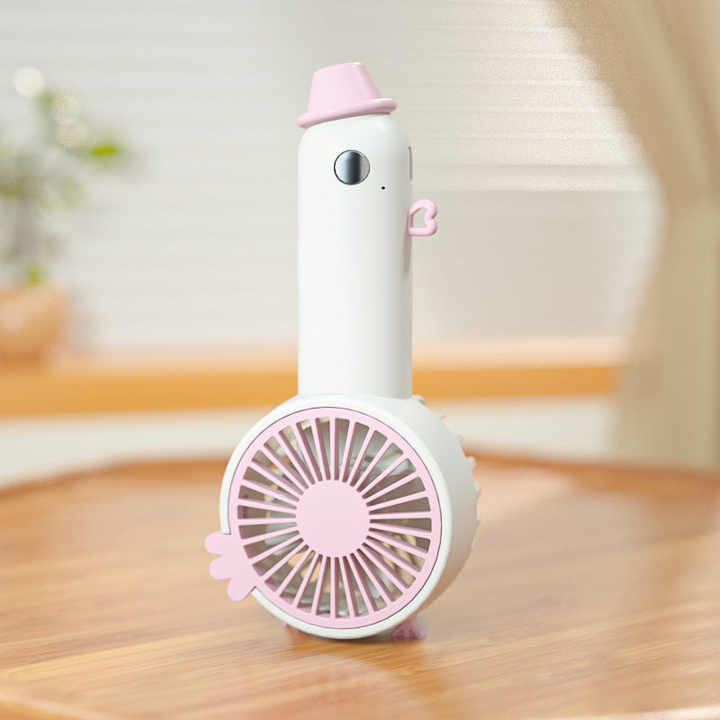 Unisex Bærbar Dyredesign Mini Vifte Luvikno