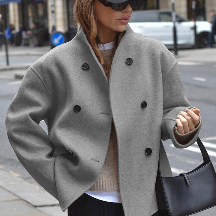 Luvik | Trendy oversized jakke med knappelukking