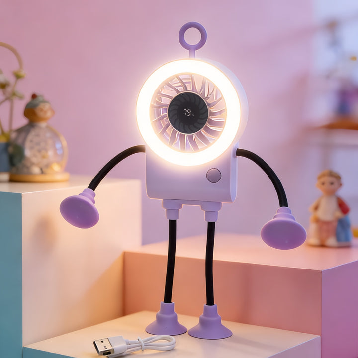 Dame kreativ bordvifte med LED-belysning og fleksibel design Luvikno