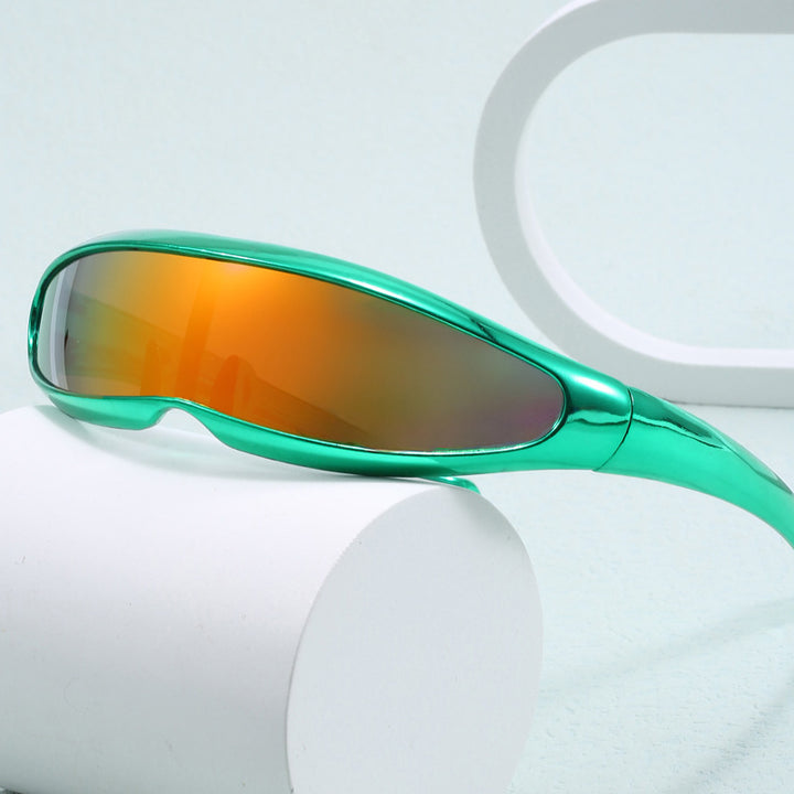 Damer Sporty solbriller med ergonomisk design og speilvendte linser Luvikno