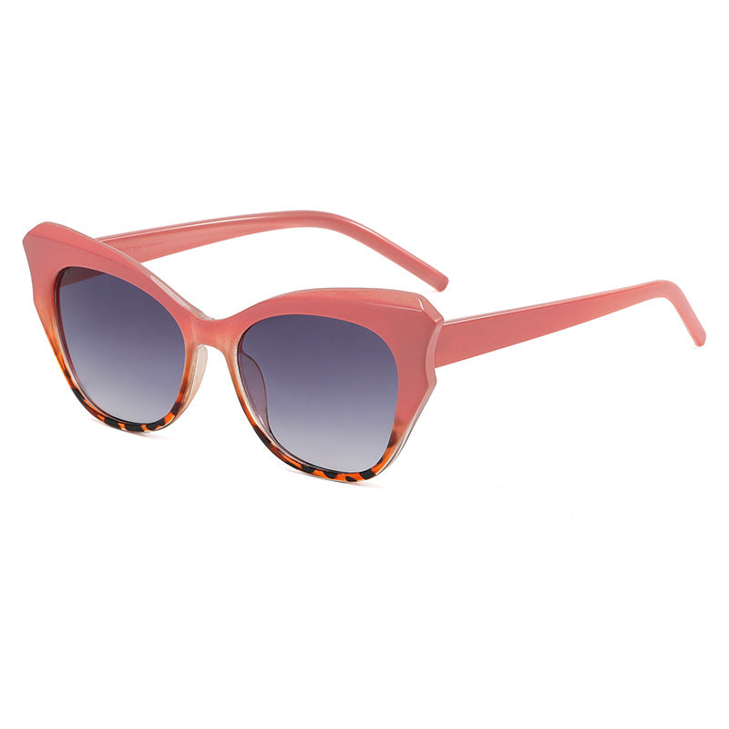 Dame Cat-Eye Solbrille med stilfullt design Luvikno