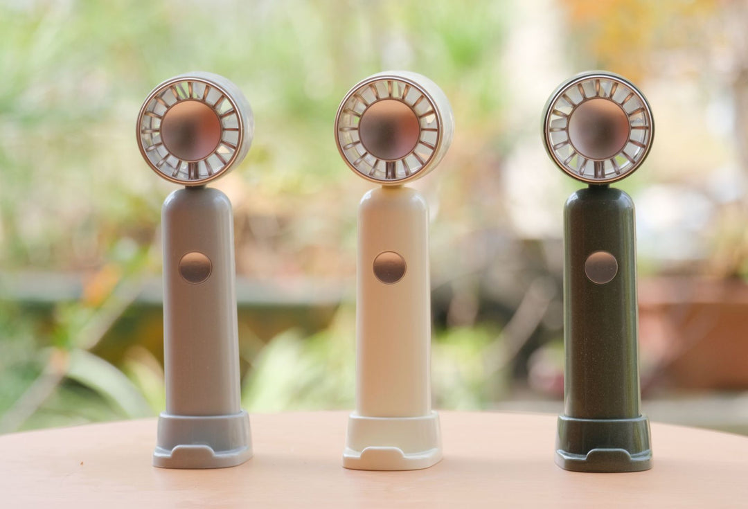 Unisex Bærbar Håndvifte med kraftig batteri og kompakt design Luvikno