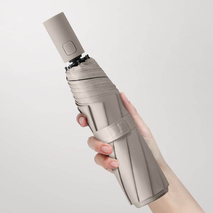 Damen Automatischer Faltregenschirm mit ultraleichtem Design Luvikno