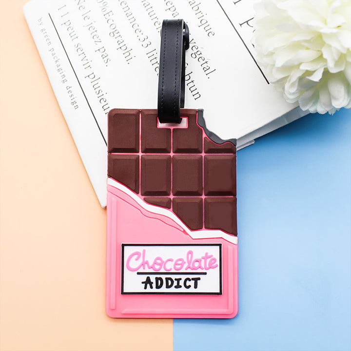 Unisex Bagasje-tag i sjokolade-design Luvikno