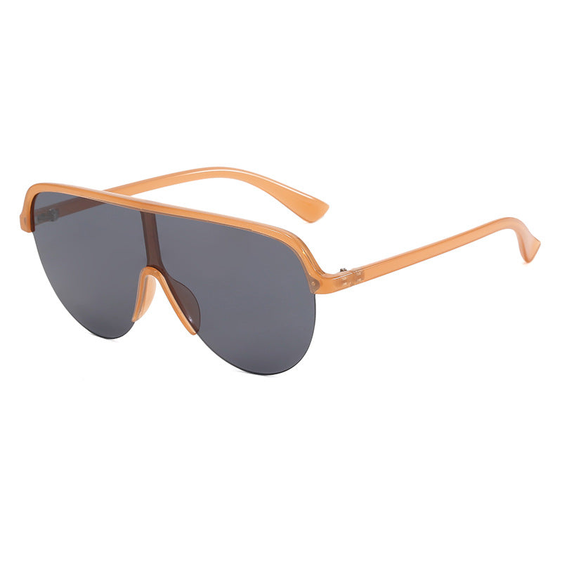 Dame oversized Visir solbrille Luvikno