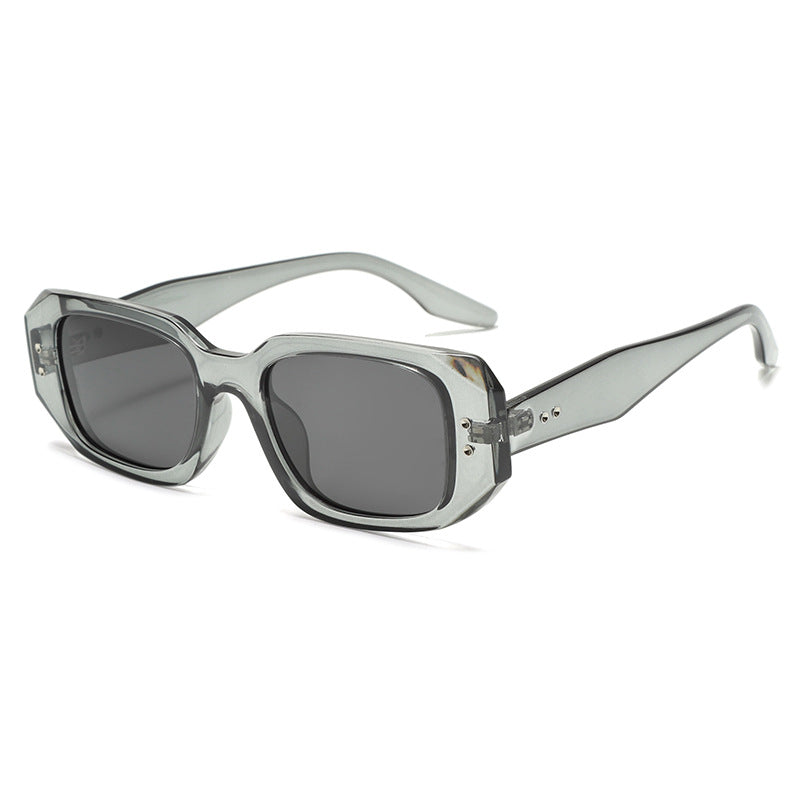 Dame moteriktig oversized solbrille med stilig ramme og UV-beskyttelse Luvikno