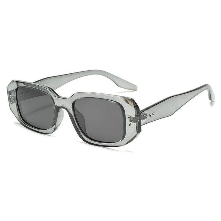 Dame moteriktig oversized solbrille med stilig ramme og UV-beskyttelse Luvikno