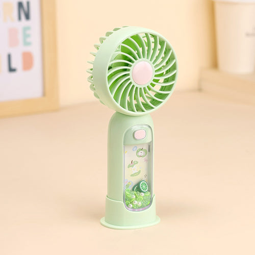 Mini oppladbar skrivebordsvifte Luvikno