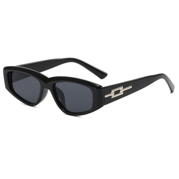 Dame fashion solbrille med elegant rammedekor Luvikno