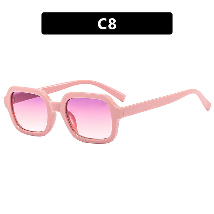Dame kvadratisk solbrille i elegant design Luvikno