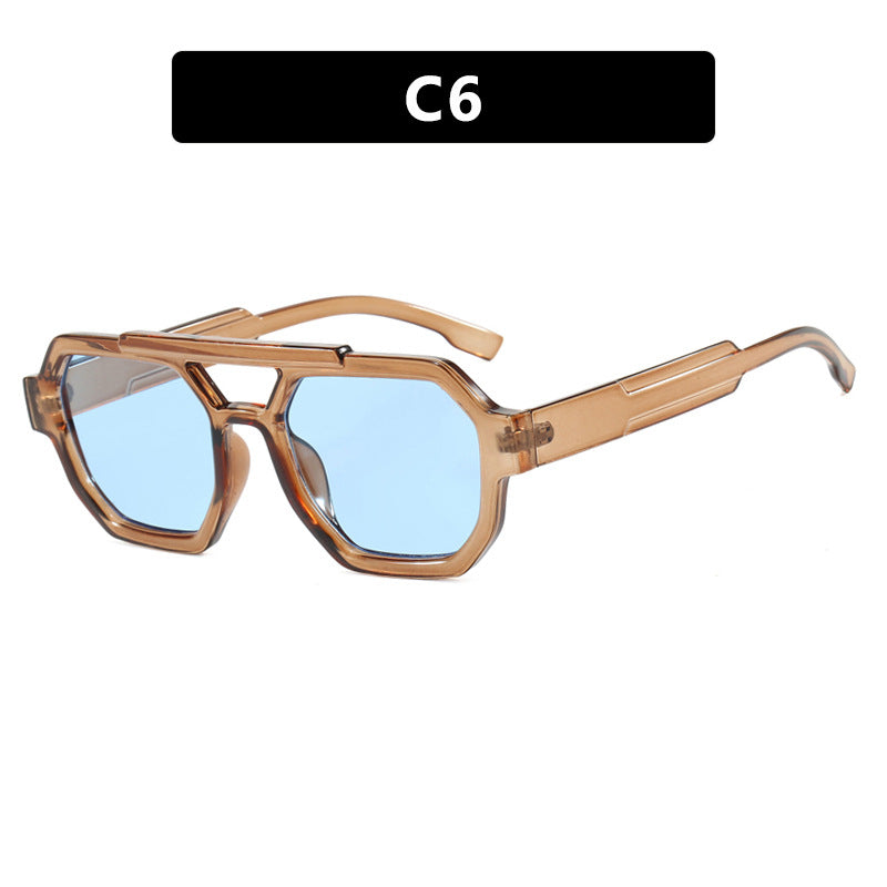 Dame oversized solbrille i maskulin design Luvikno