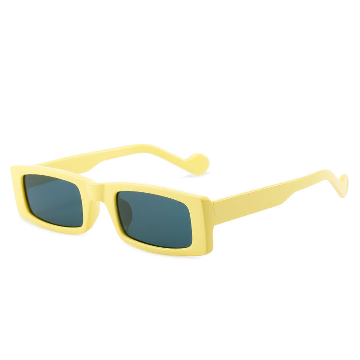 Dame trendy firkantet solbrille Luvikno
